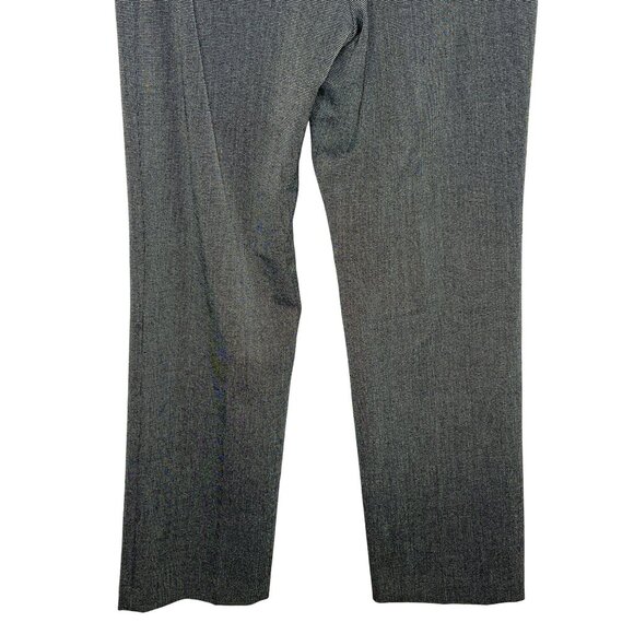 Charter Club Pants Womens Straight Leg Size 8 M Stretch Black Work Slim It Up - Picture 9 of 11